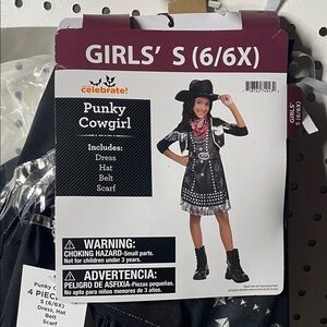 Punky Cowgirl girls costume
